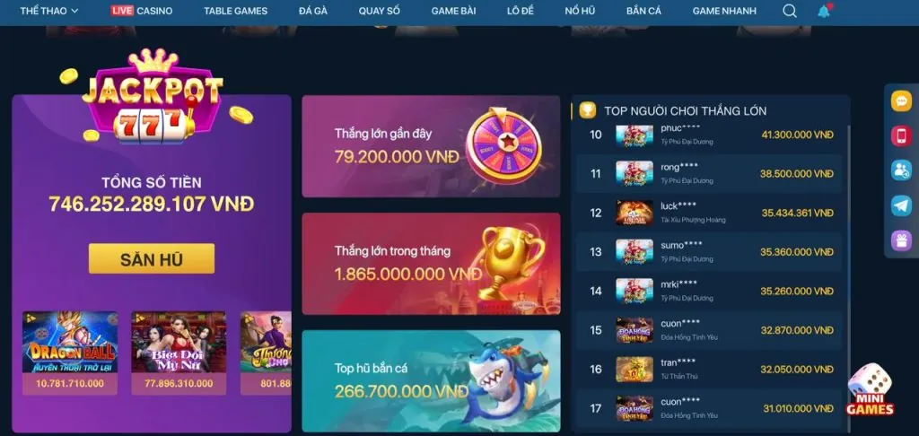 Khuyến mãi game bắn cá Đá Gà Thomo